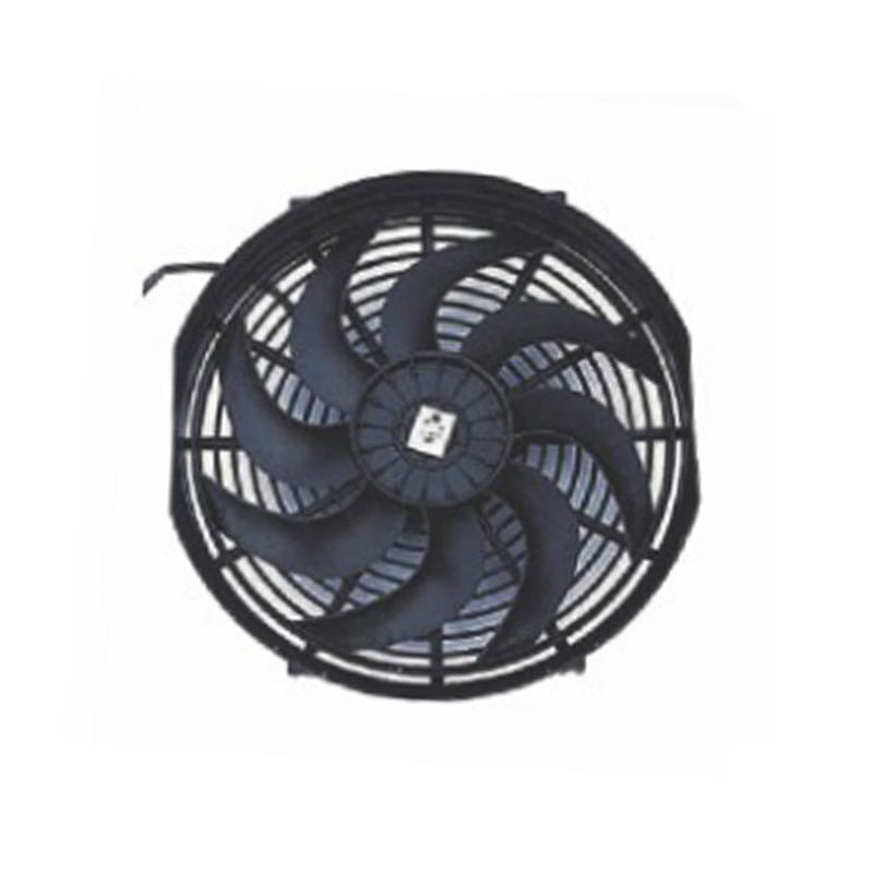 805.14C Ventilateur électronique à lame incurvée à cadre rond de 14 po